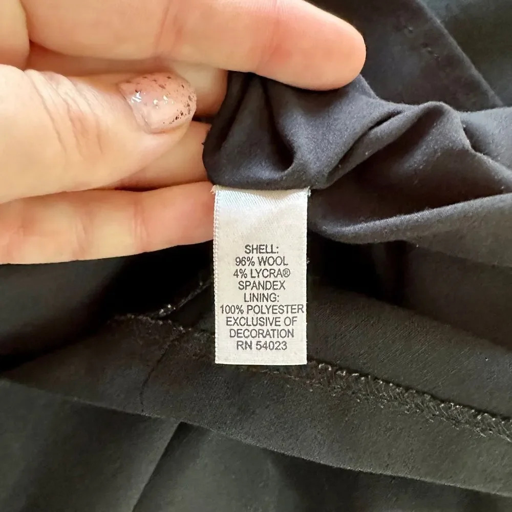 Banana Republic Women’s Black Lined Professional Work Skirt - Picture 10 of 10